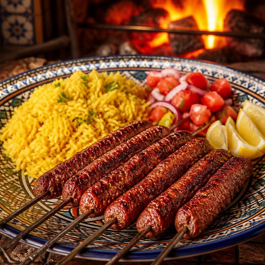 Saucisse de bœuf - Merguez de bœuf pur, grillées et savoureuses. | Le Goût du Charbon Témara