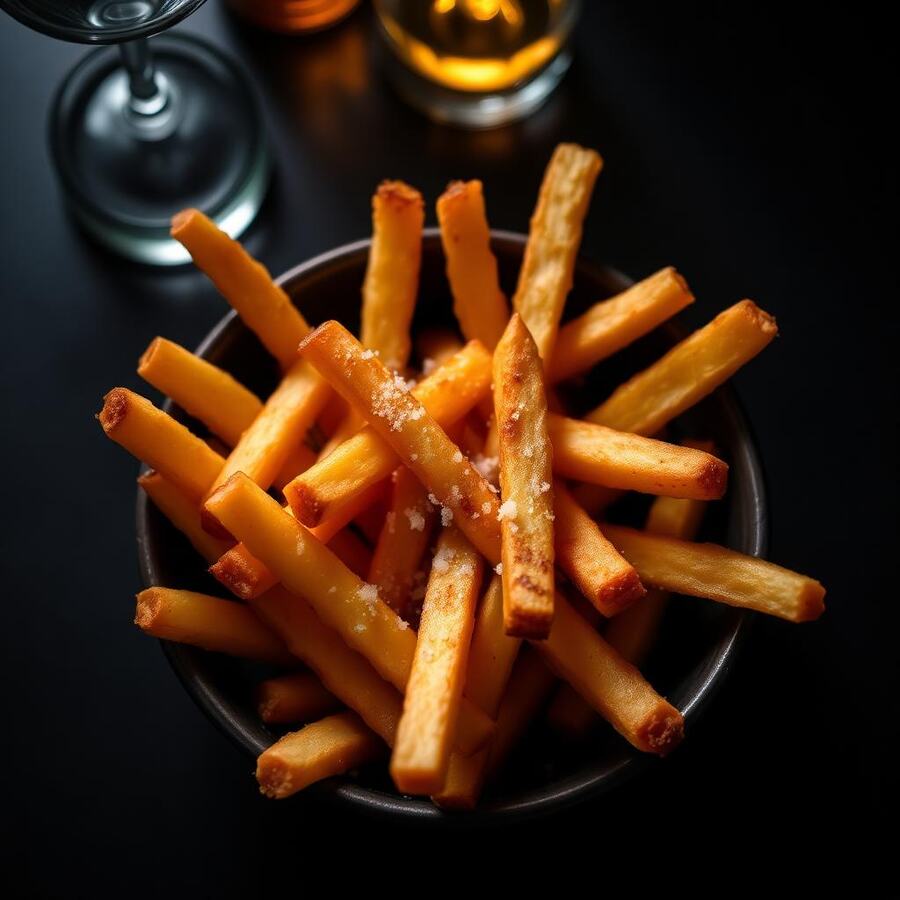 Frite normal - Frites fraîches maison, dorées et croustillantes. | Le Goût du Charbon Témara