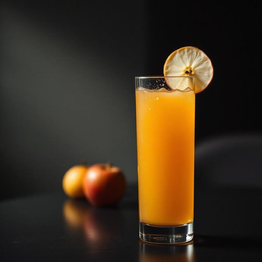 Jus de pomme - Jus de pomme frais légèrement pétillant. | Le Goût du Charbon Témara