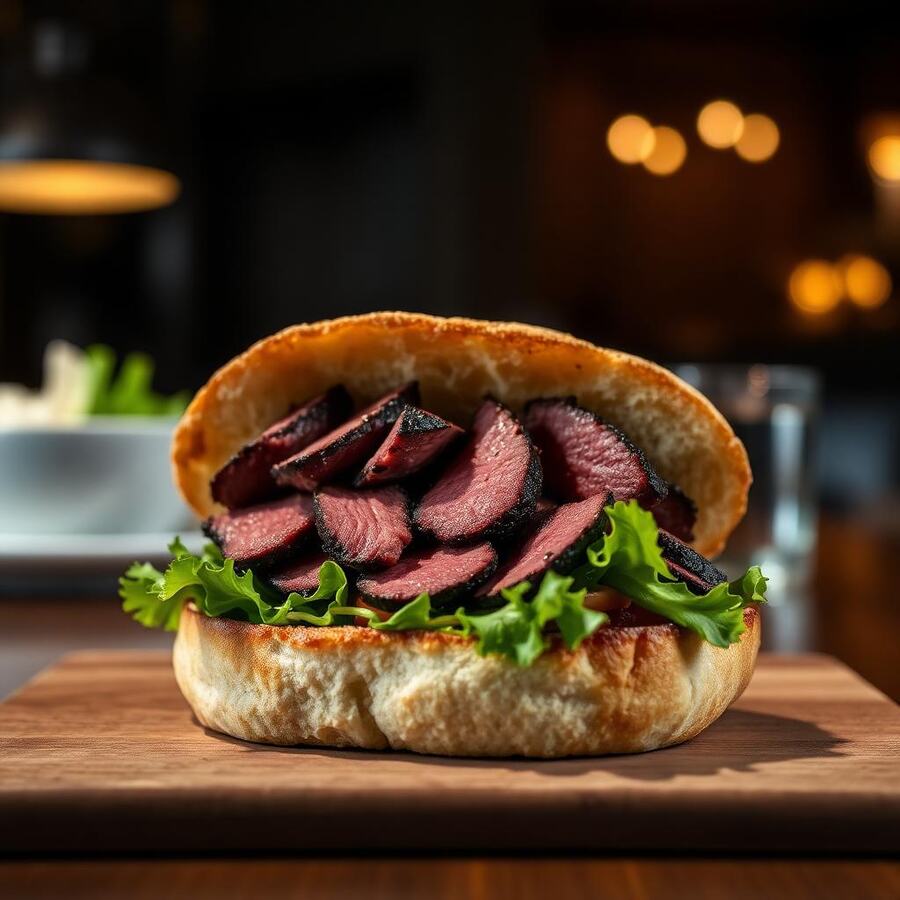 Filet de bœuf - Morceaux de filet de bœuf tendre grillés au charbon. | Le Goût du Charbon Témara