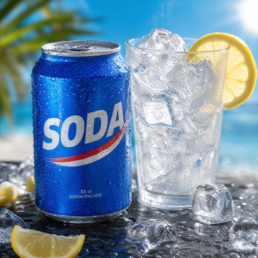 Soda - Canette de soda au choix (Coca, Sprite, Fanta…). | Le Goût du Charbon Témara